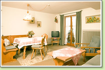 Große Ferienwohnung - Wohnbereich