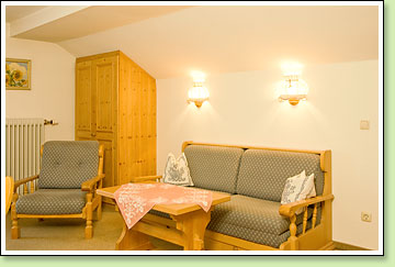 Große Ferienwohnung - Wohnbereich